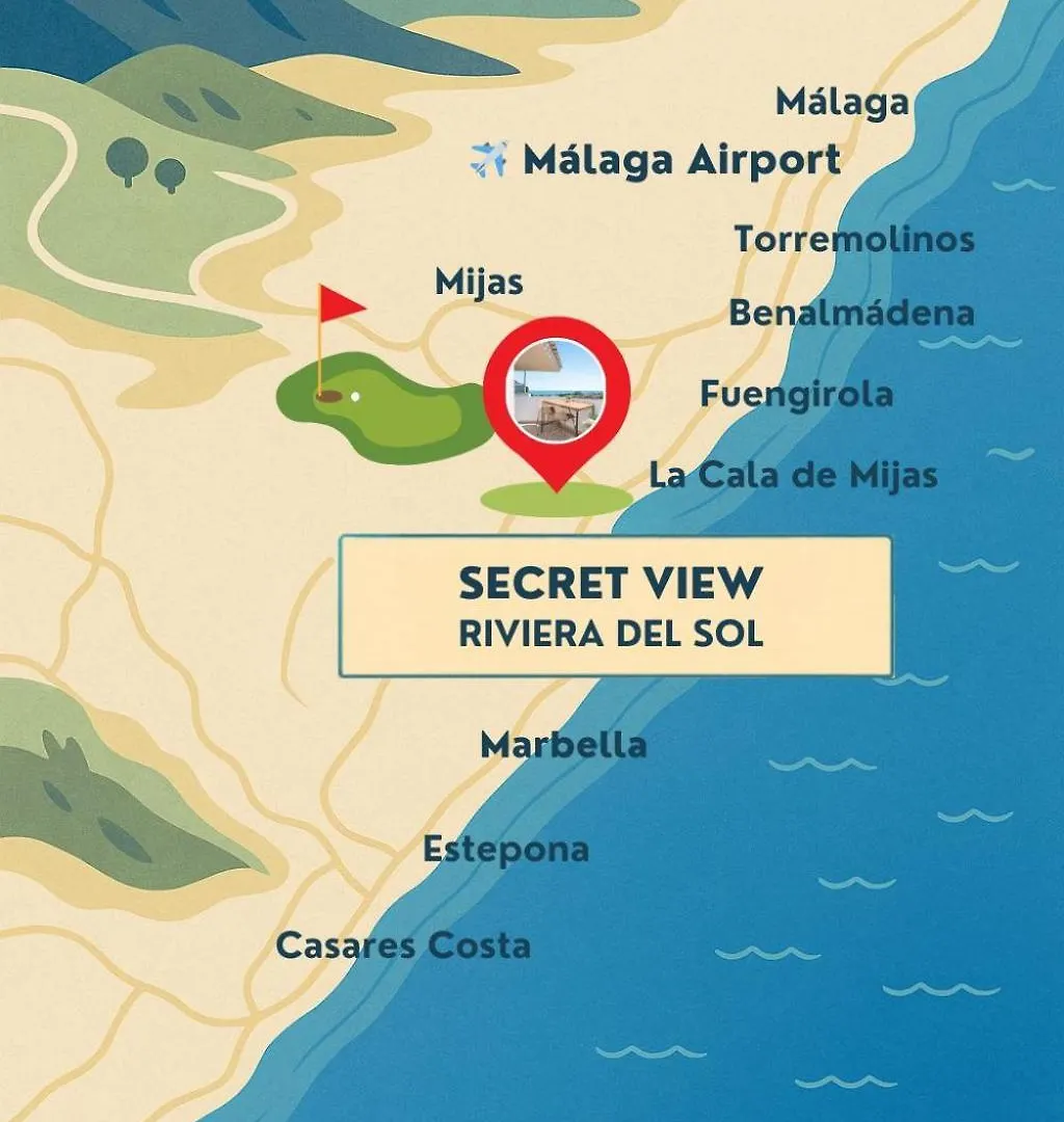 Secret View Riviera Del Sol Apartment Sitio de Calahonda
